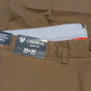 35x32 cremieux pants brown
